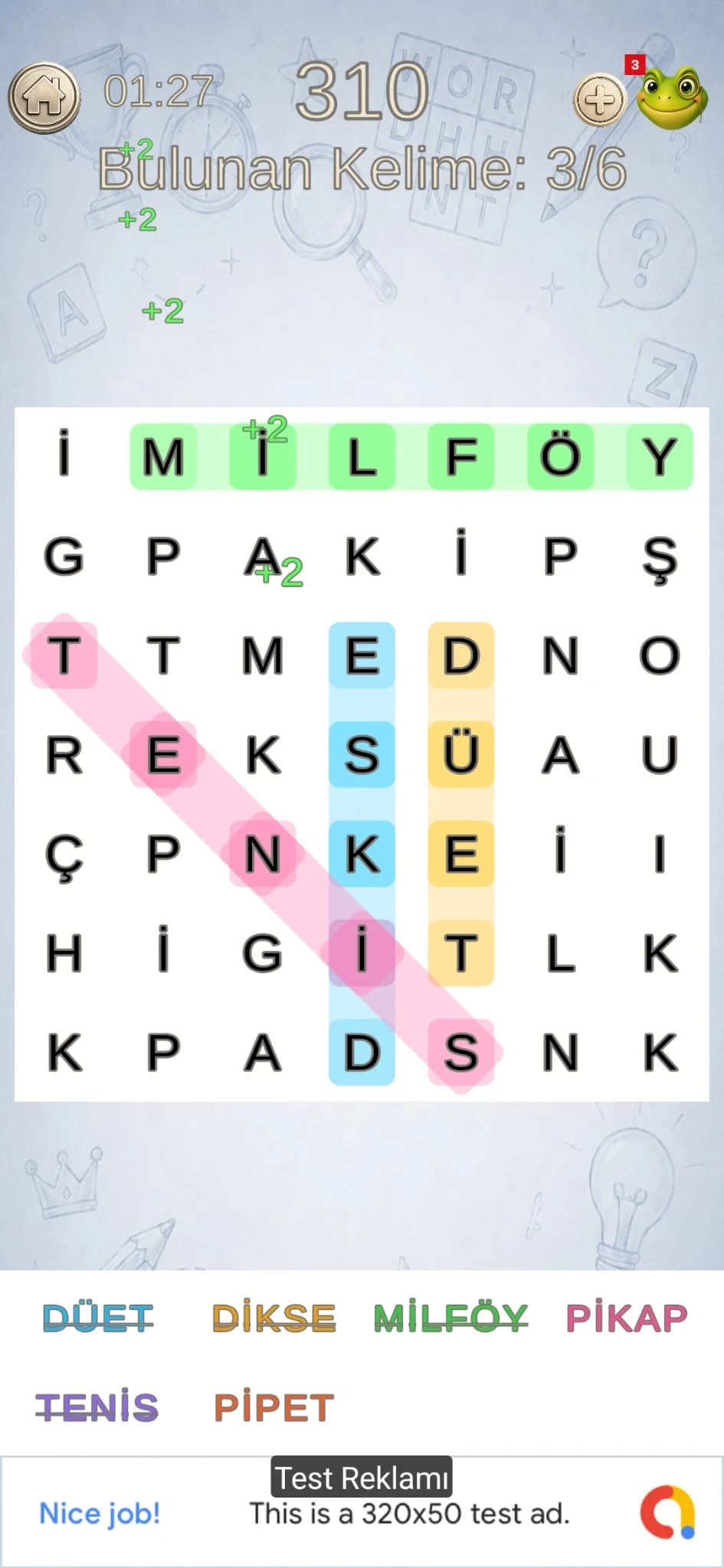Word Hunt Grid - Battle screenshot