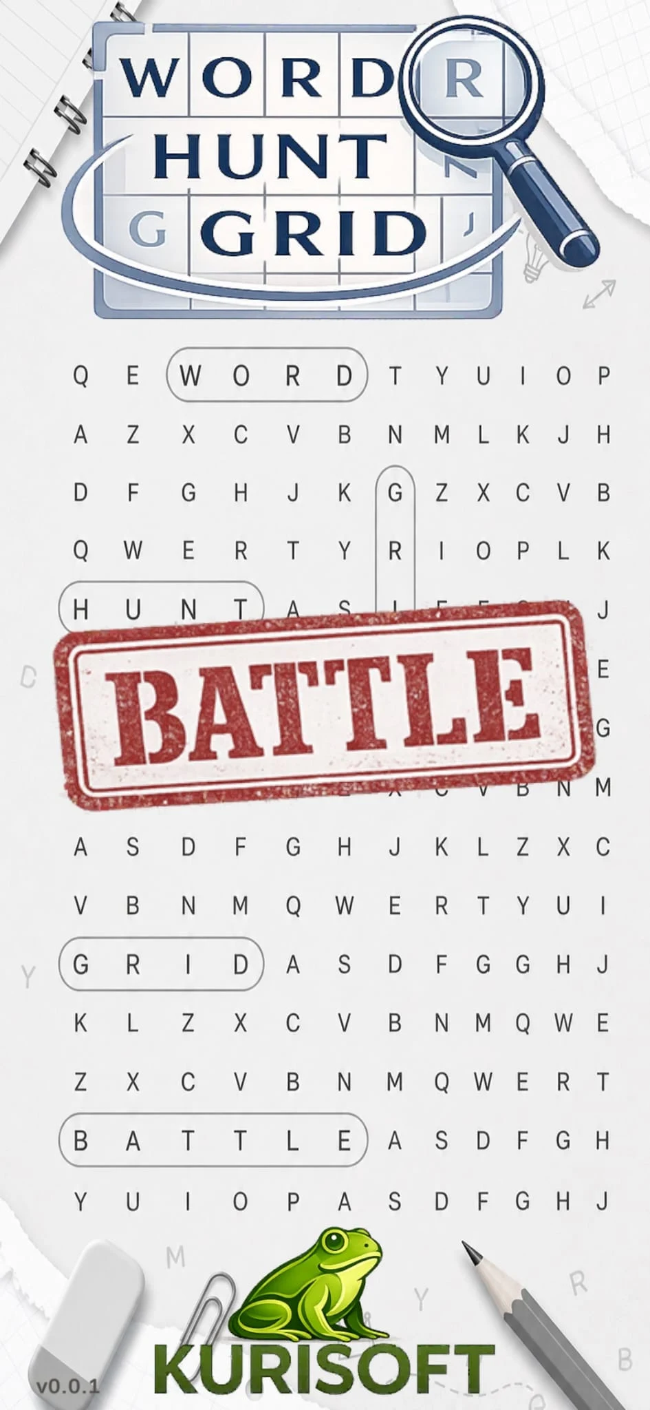 Word Hunt Grid - Battle screenshot