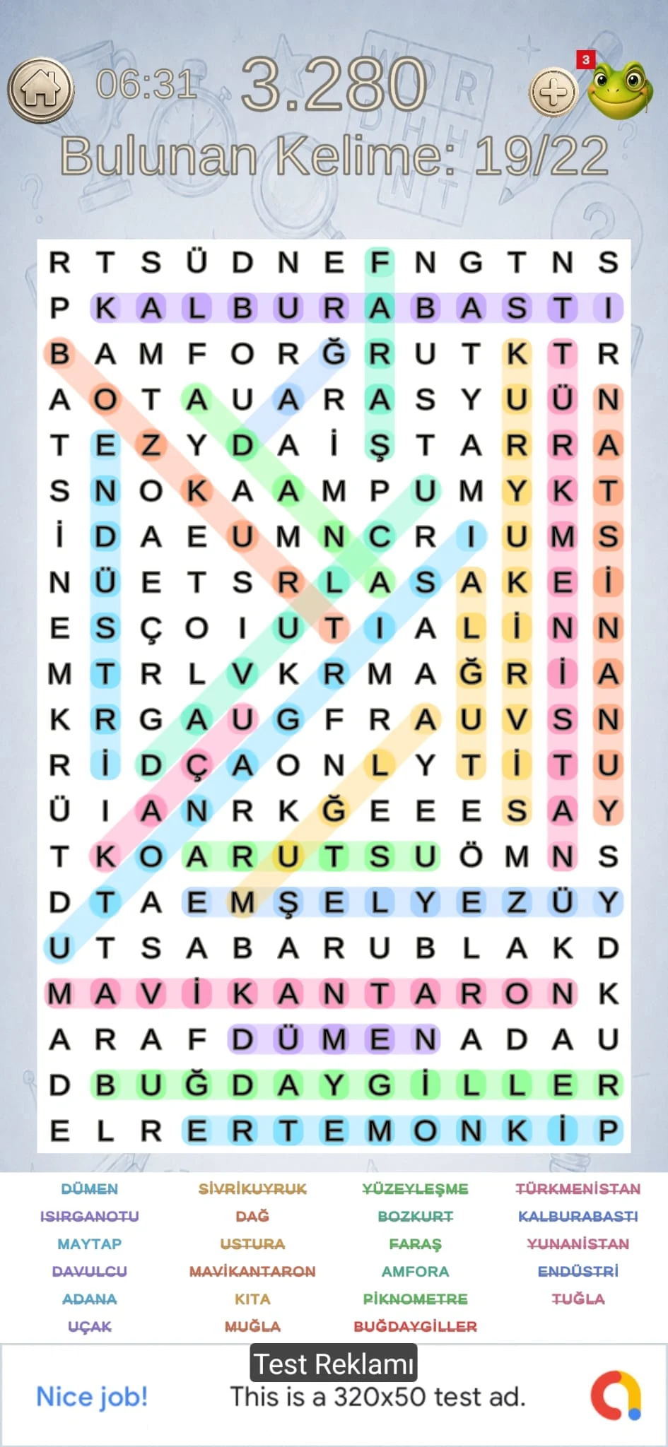 Word Hunt Grid - Battle screenshot