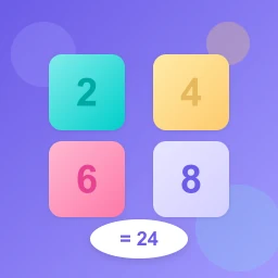 Make 24 - 数字益智脑力游戏 图标